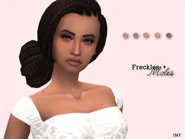  The Sims Resource: Freckles and Moles by IzzieMcFire