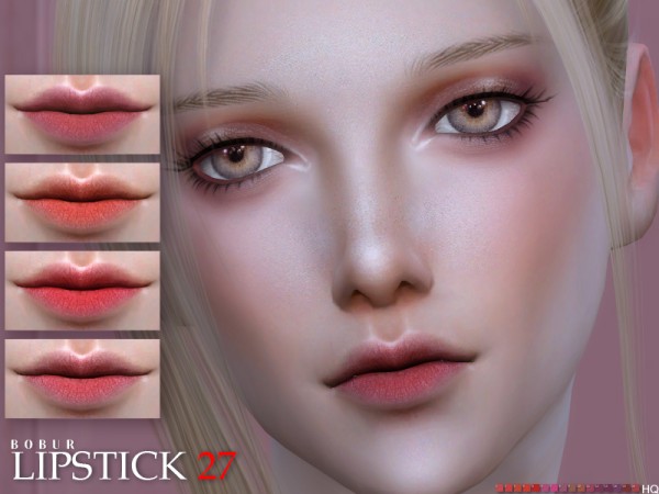  The Sims Resource: Lipstick 27 by Bobur3