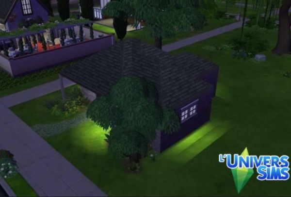 Luniversims: Single Sunray house by MarynDT
