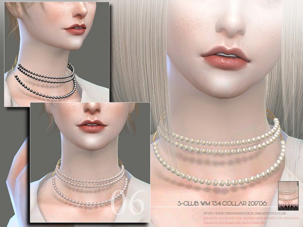  The Sims Resource: Collar F 201706 by S Club