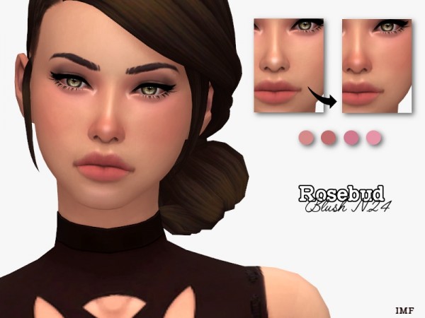  The Sims Resource: Rosebud Blush N.24 by IzzieMcFire