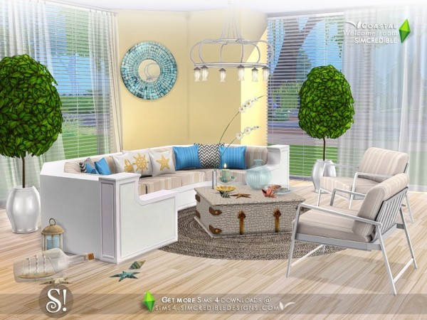  The Sims Resource: Coastal house by SIMcredible!