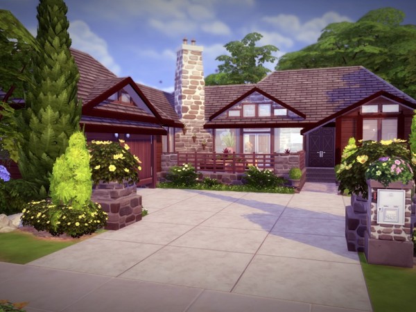  The Sims Resource: Hiddencave house  NO CC! by melcastro91