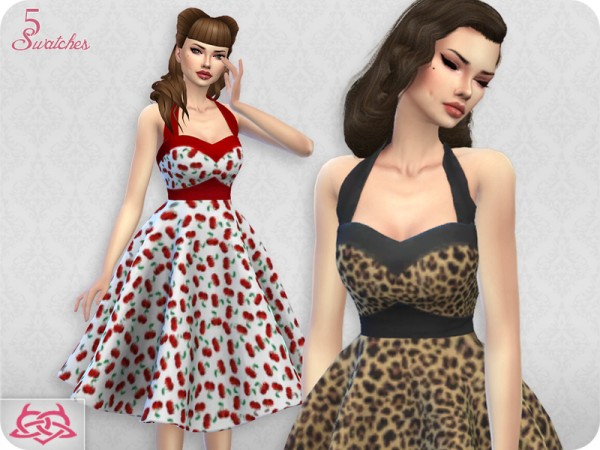  The Sims Resource: Sarah dress recolored 7 by Colores Urbanos