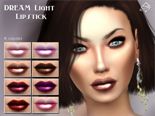  The Sims Resource: Dream Light Lipstick by Devirose