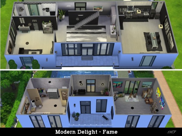  The Sims Resource: Modern Delight   Fame by IzzieMcFire