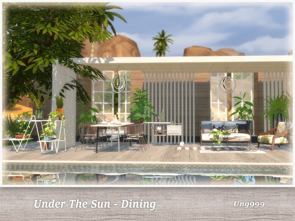  The Sims Resource: UNder The Sun   Dining by ung999