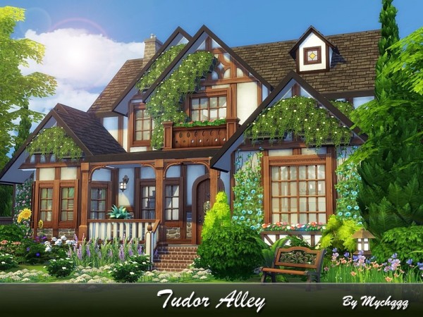  The Sims Resource: Tudor Alley by MychQQQ