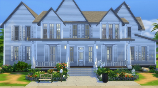 Sims Artists: Colonial style deco notebook