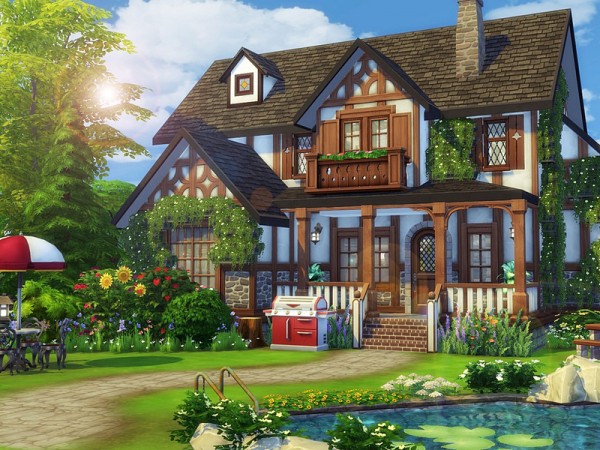  The Sims Resource: Tudor Alley by MychQQQ