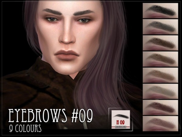  The Sims Resource: Eyebrows 09 by RemusSirion