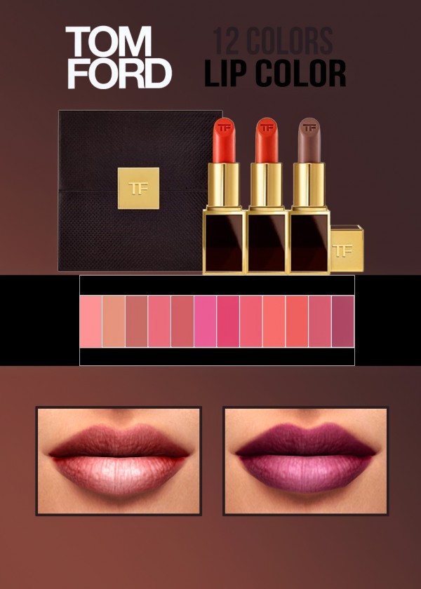 Kenzar Sims: TOM FORD Lip Color Lipstick