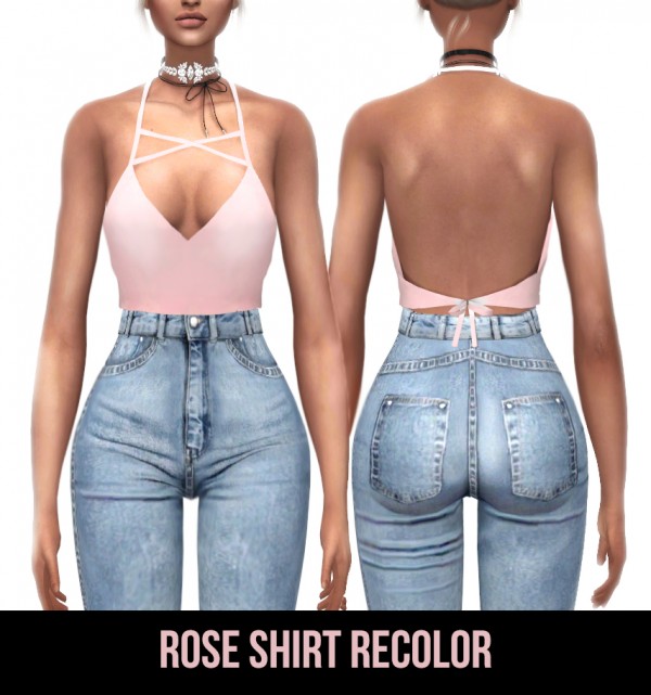 Kenzar Sims: Rose Shirt Recolor