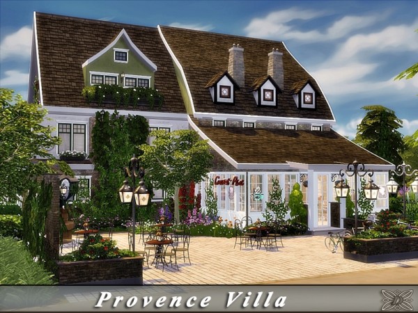  The Sims Resource: Provence Villa by Danuta720