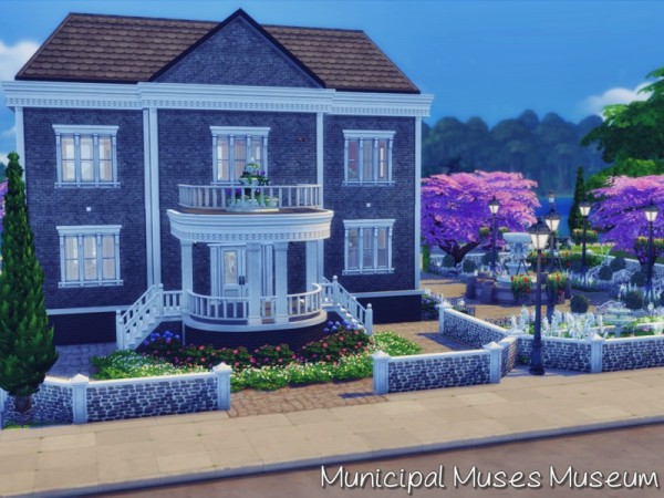  The Sims Resource: Municipal Muses Museum by Terramoon