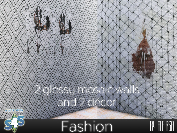  Aifirsa Sims: Fashion walls