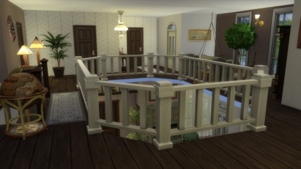 Sims Artists: Colonial house