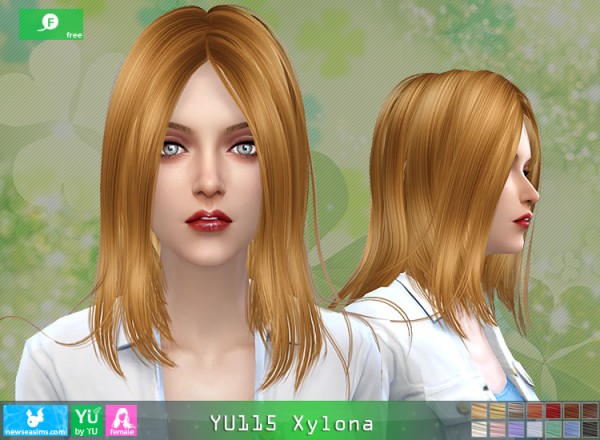  NewSea: YU115 Xylona free hairstyle