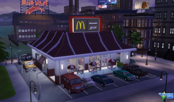  Luniversims: McDonald Restaurant 80s