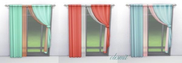  OleSims: Set of curtains