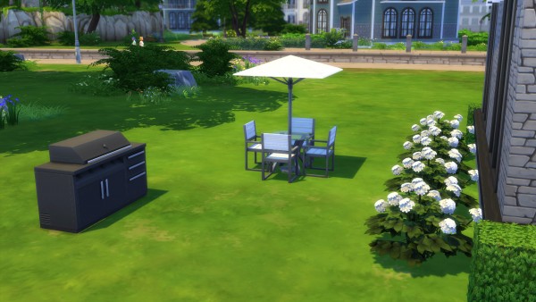  Mod The Sims: Simple Modern House (No CC) by Malwa1216