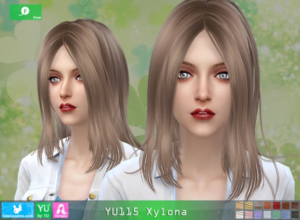  NewSea: YU115 Xylona free hairstyle