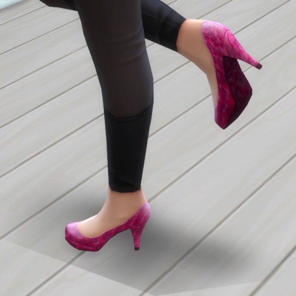  Mod The Sims: Leather Pumps! by Nuttchi