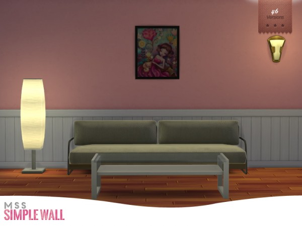  Simsworkshop: Simple Walls by midnightskysims