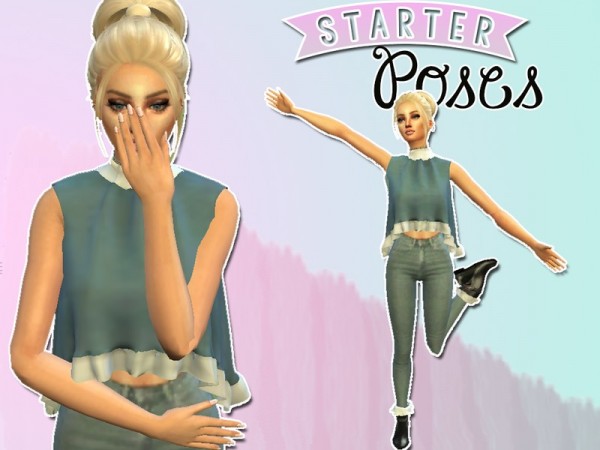  The Sims Resource: Starter Poses by MissMinnieYT