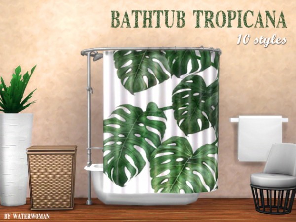 Akisima Sims Blog: Bathtube Tropicana