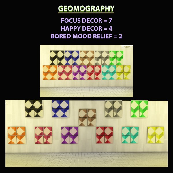  Mod The Sims: Geomography   Painting Recolour by Simmiller