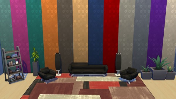  Mod The Sims: Updated set of 31 abstract wallpapers by Simalicious