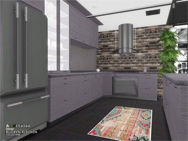  The Sims Resource: Budbyn Kitchen by ArtVitalex