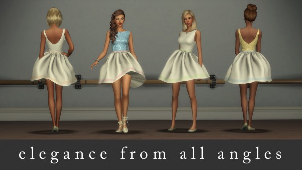  Mod The Sims: Ballet Dress by jwofles