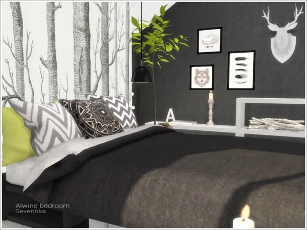  The Sims Resource: Alwine bedroom by Severinka