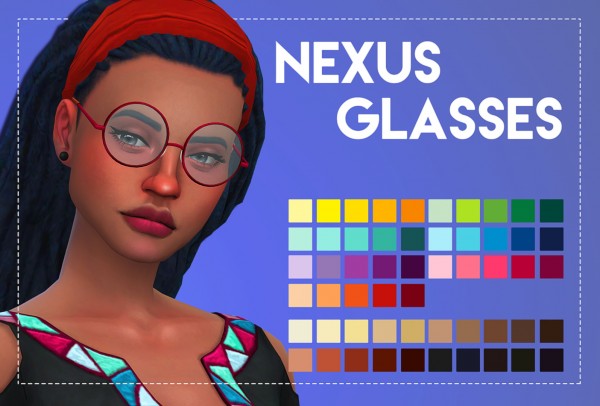  Simsworkshop: Nexus Glasses by Weepingsimmer