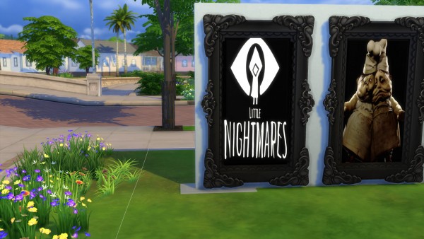  Simsworkshop: Little Nightmares Framed Paintings by ShadowEatsSkittlez