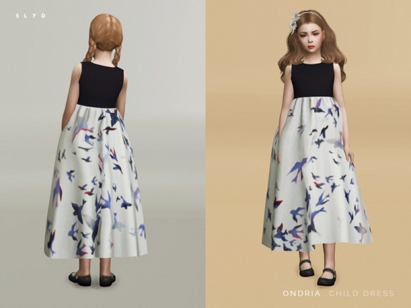  The Sims Resource: Ondria Dress by SLYD