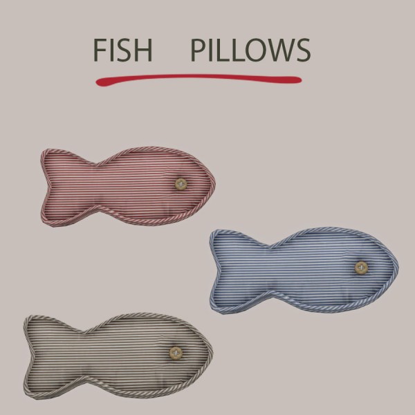  Leo 4 Sims: Fish Pillows