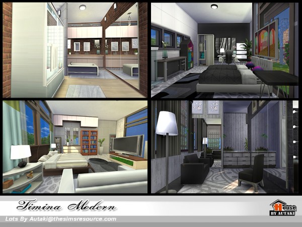  The Sims Resource: Timina Modern by autaki