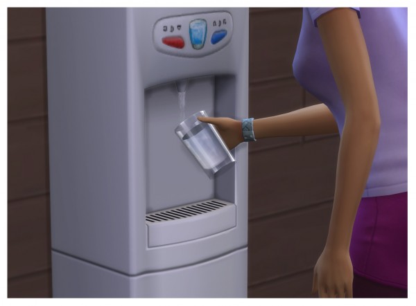  Mod The Sims: Functional Aqua Pura Water Cooler by Menaceman44