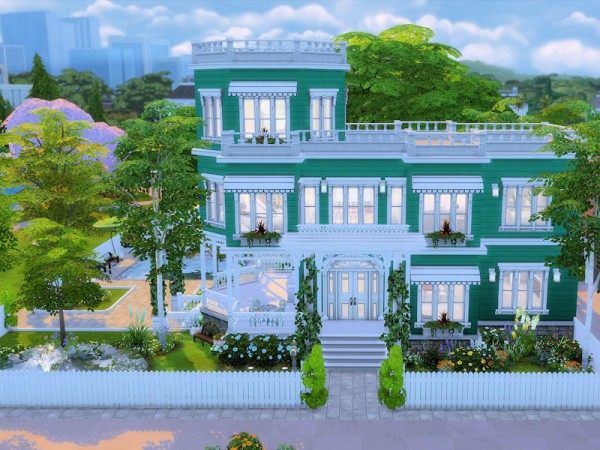  The Sims Resource: Trinity house (No CC) by MizBehave