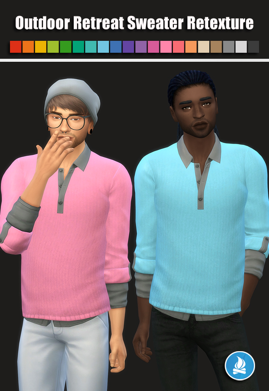 Simsworkshop: Sweater Retextured by maimouth • Sims 4 Downloads