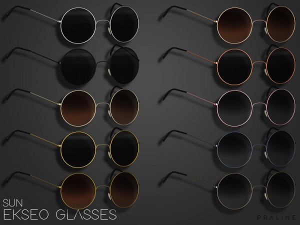  The Sims Resource: EKSEO Glasses by Pralinesims