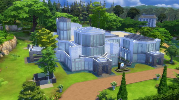  Mod The Sims: General Hospital Build (NoCC) by arcadialight