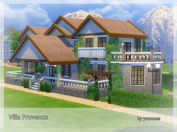  The Sims Resource: Villa Provence by yvonnee