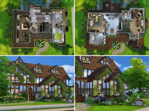  The Sims Resource: Medieval Fortress by MychQQQ