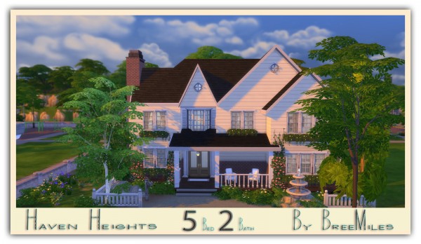  Bree`s Sims Stuff: Haven Heights house