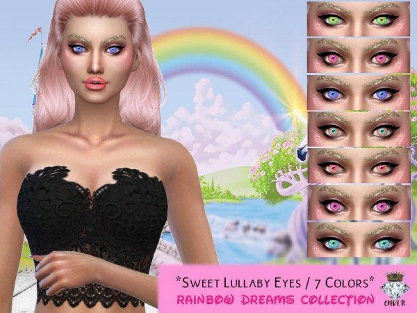  The Sims Resource: Sweet Lullaby Eyes by MadameChvlr