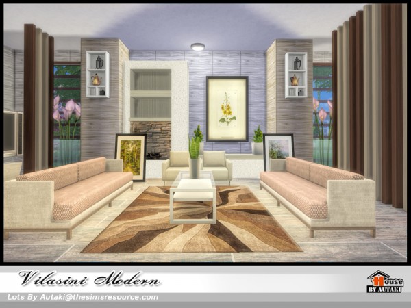  The Sims Resource: Vilasini Modern by Autaki